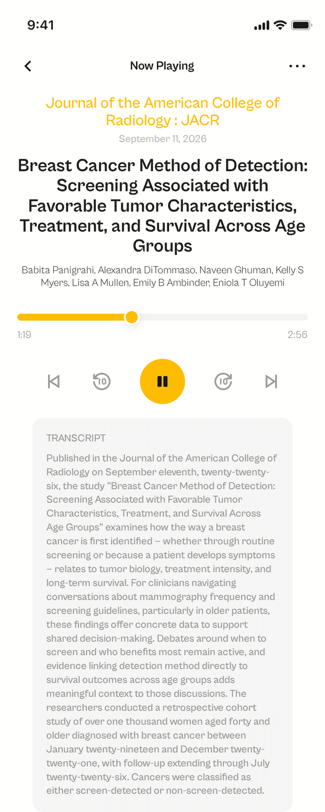 oslr App Interface