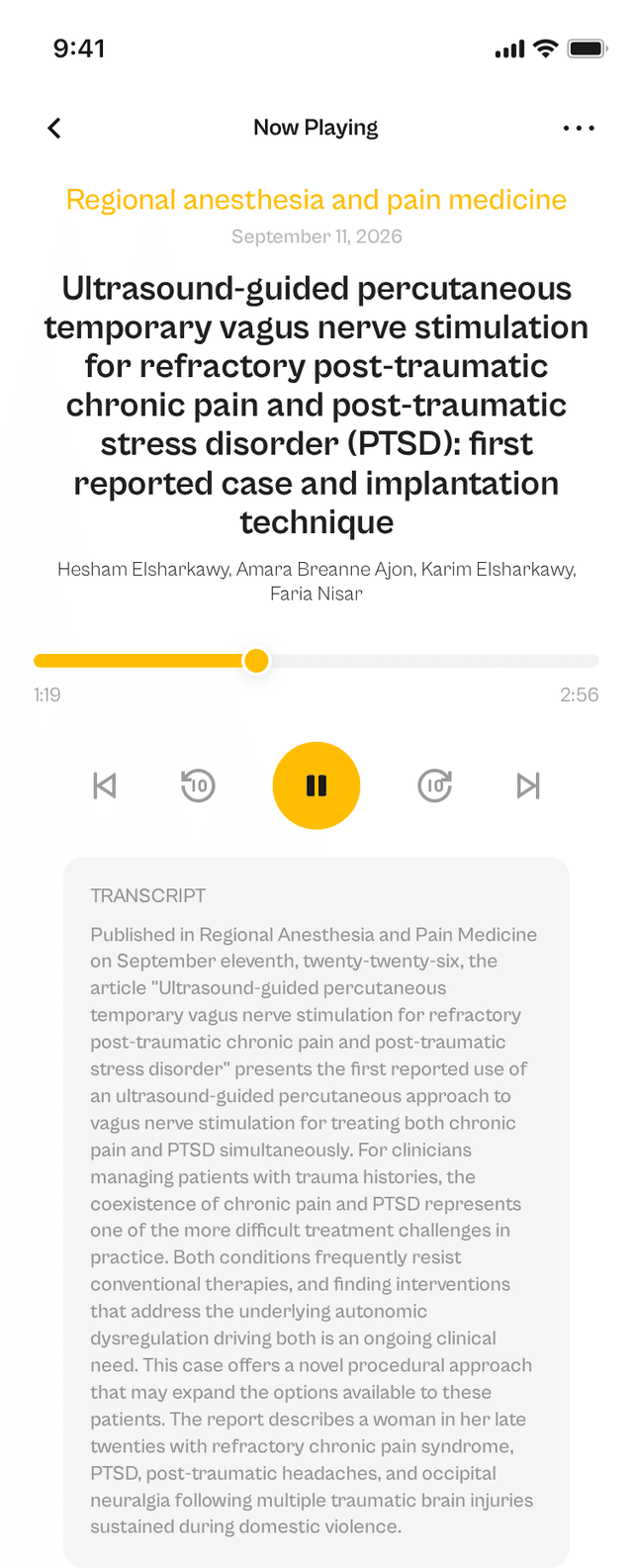 oslr App Interface