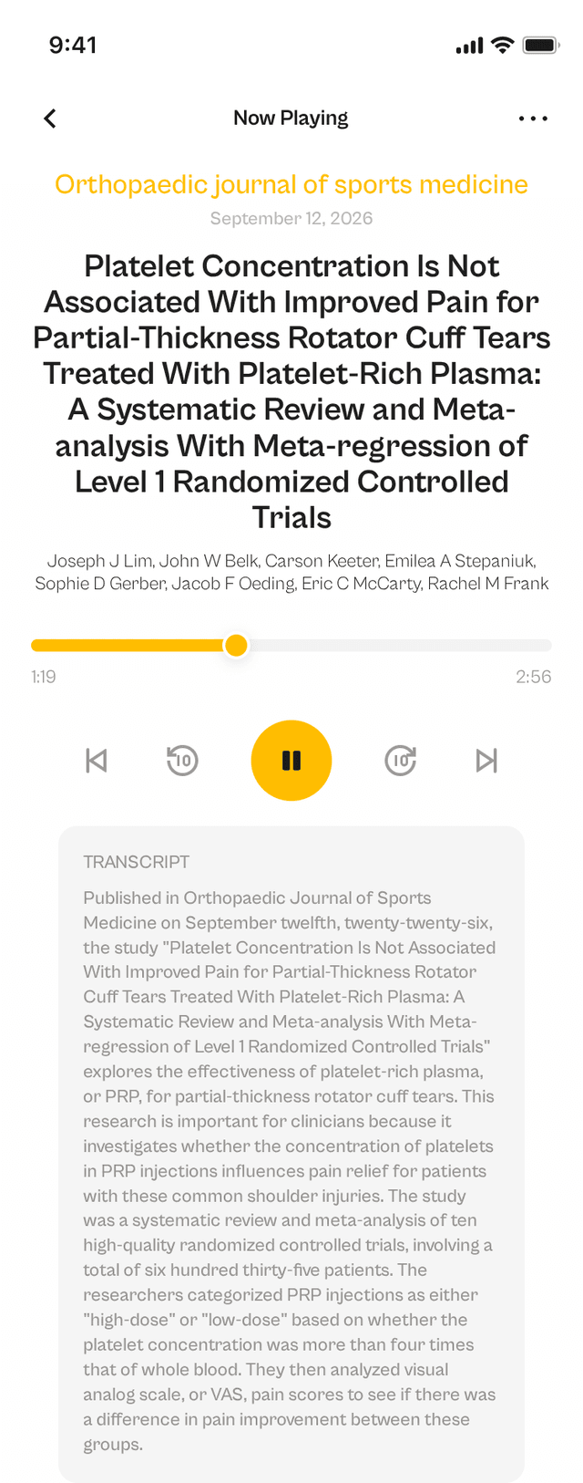 oslr App Interface
