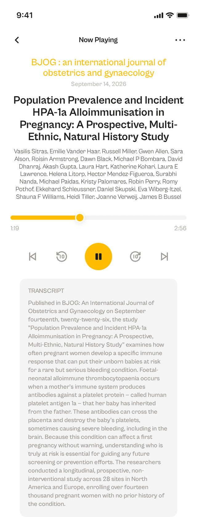 oslr App Interface