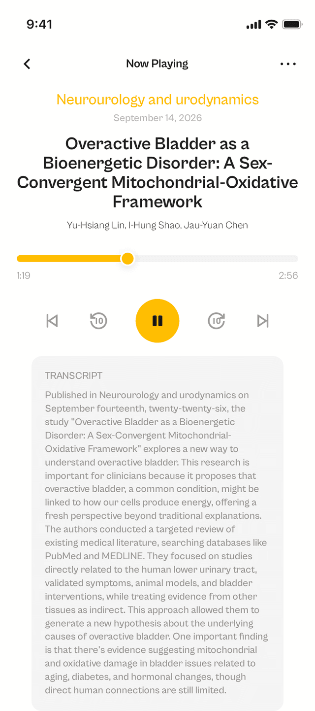 oslr App Interface