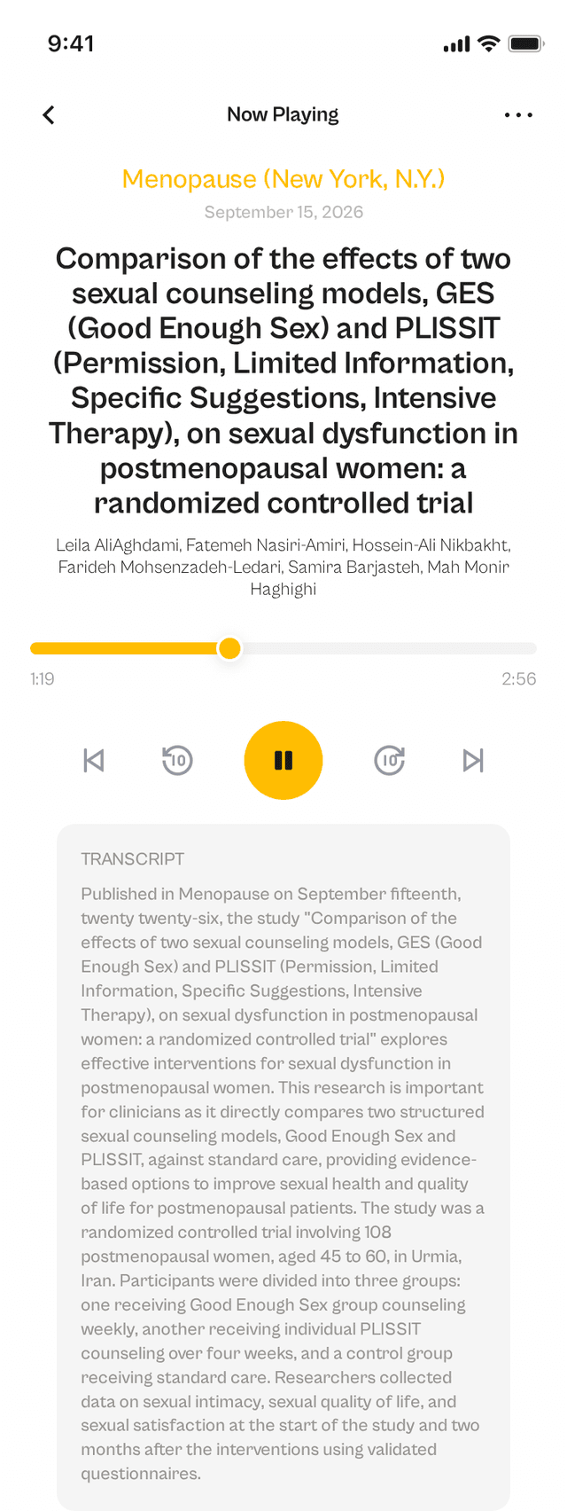 oslr App Interface