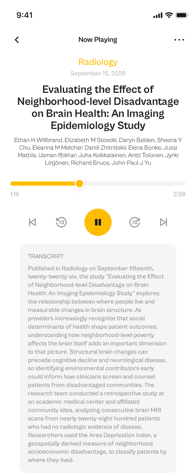 oslr App Interface