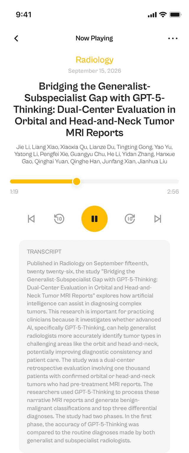oslr App Interface