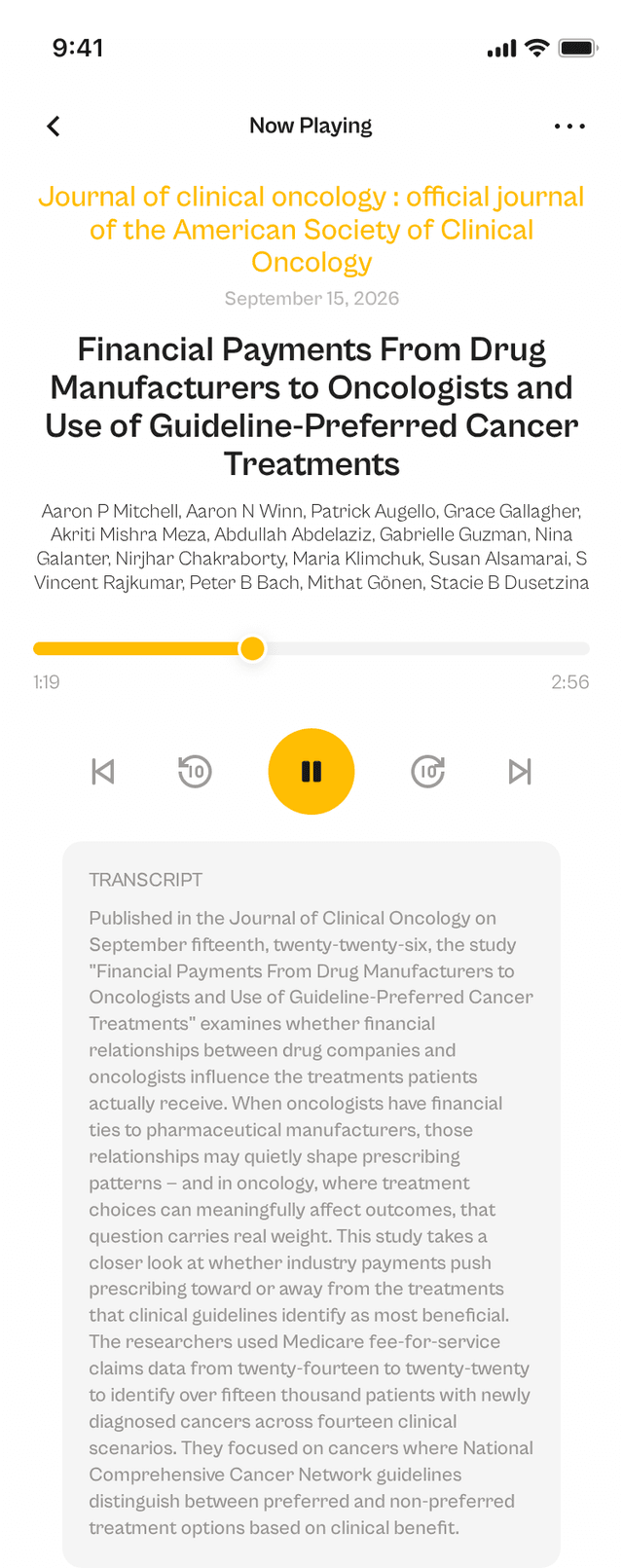 oslr App Interface