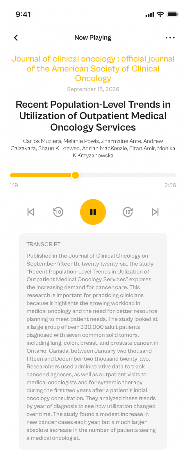 oslr App Interface
