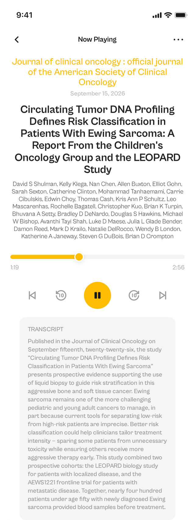 oslr App Interface