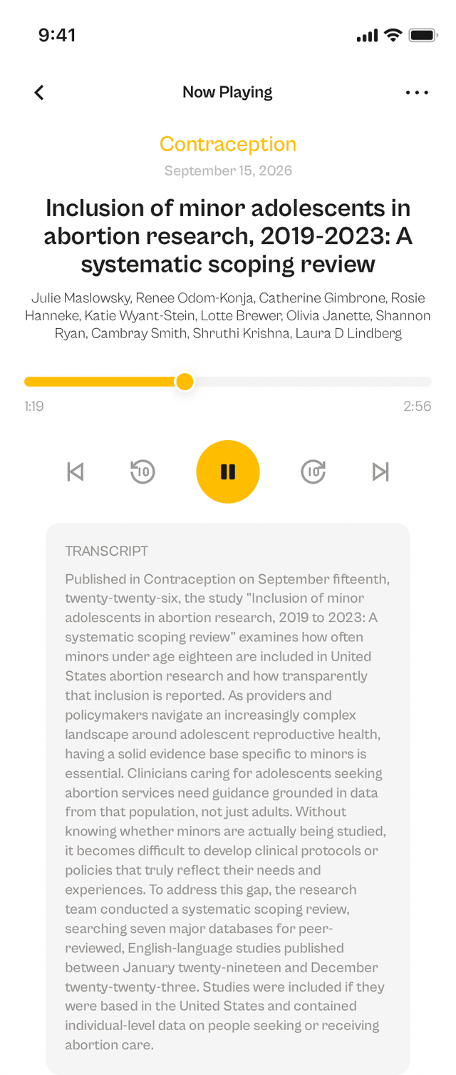 oslr App Interface
