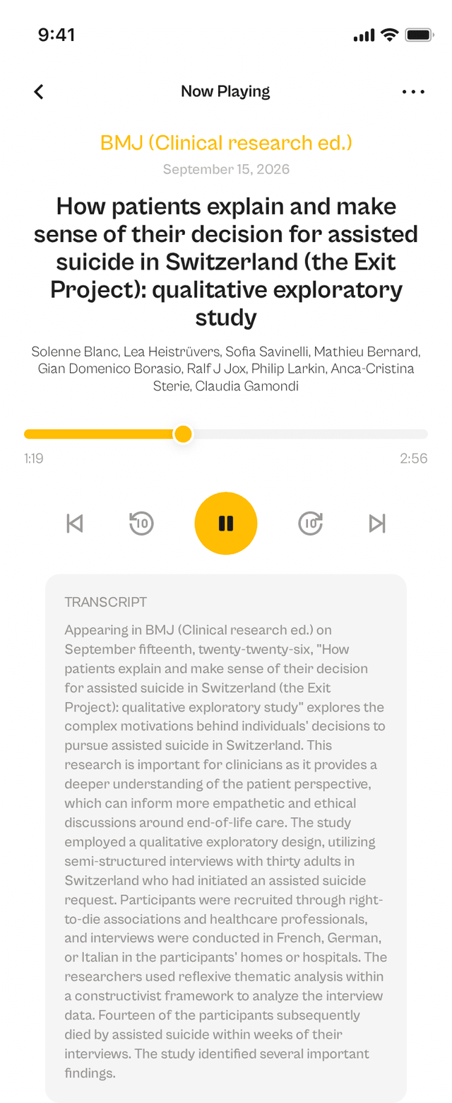 oslr App Interface
