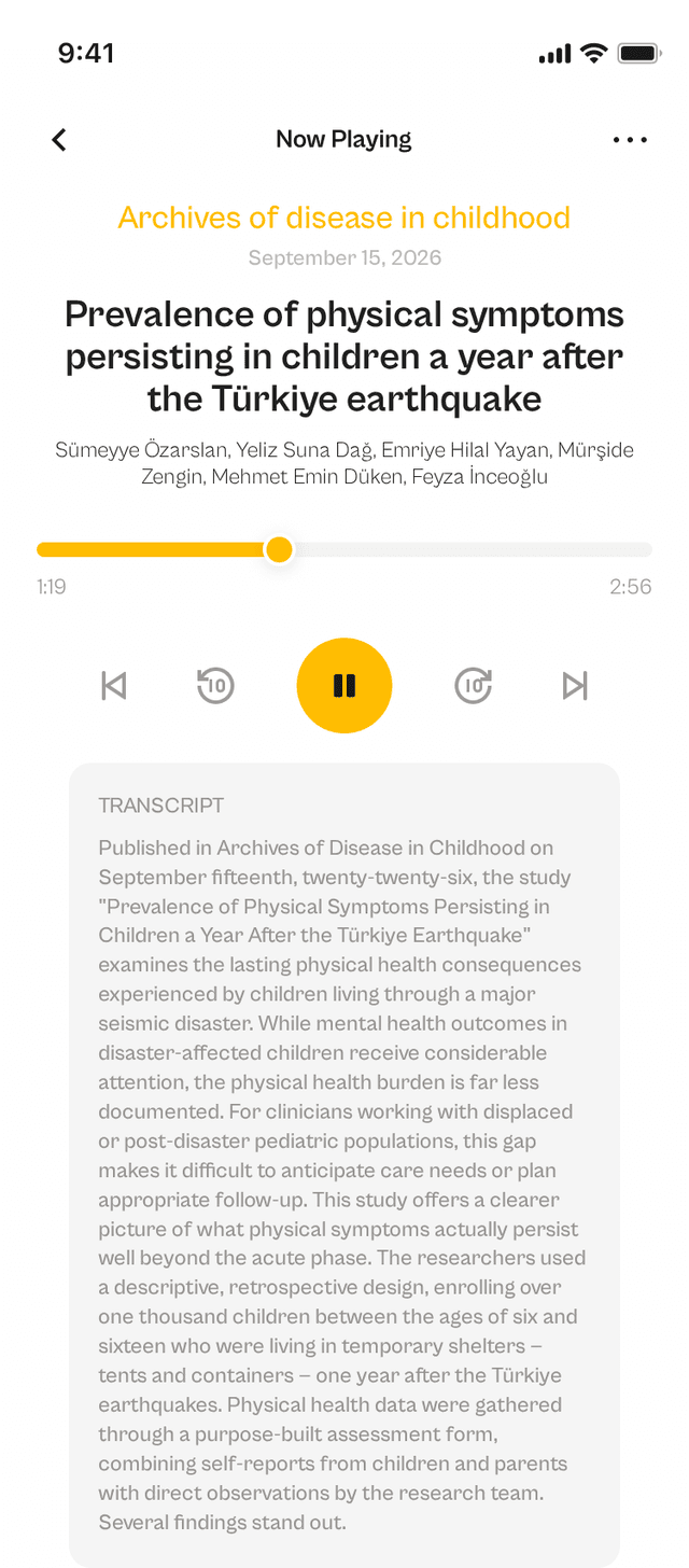 oslr App Interface