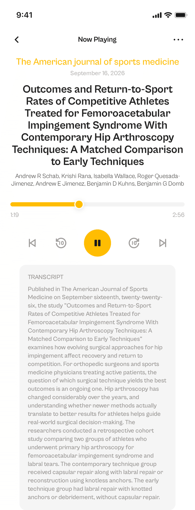 oslr App Interface
