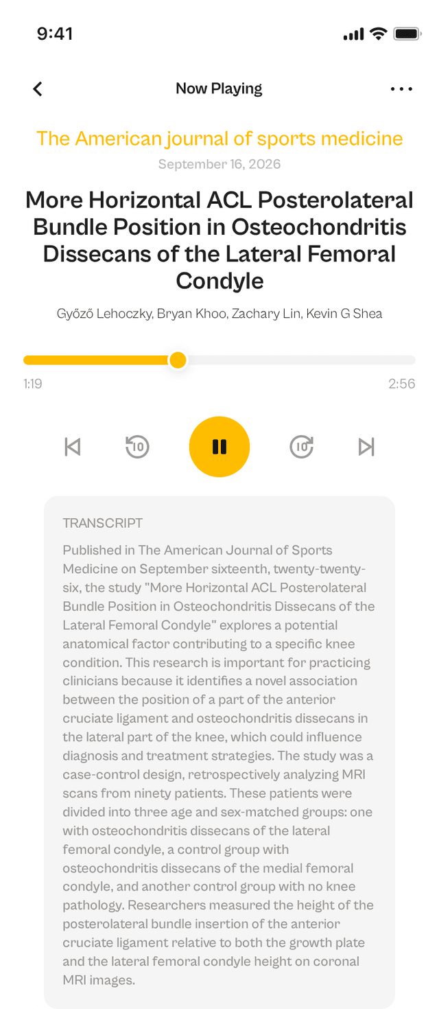 oslr App Interface