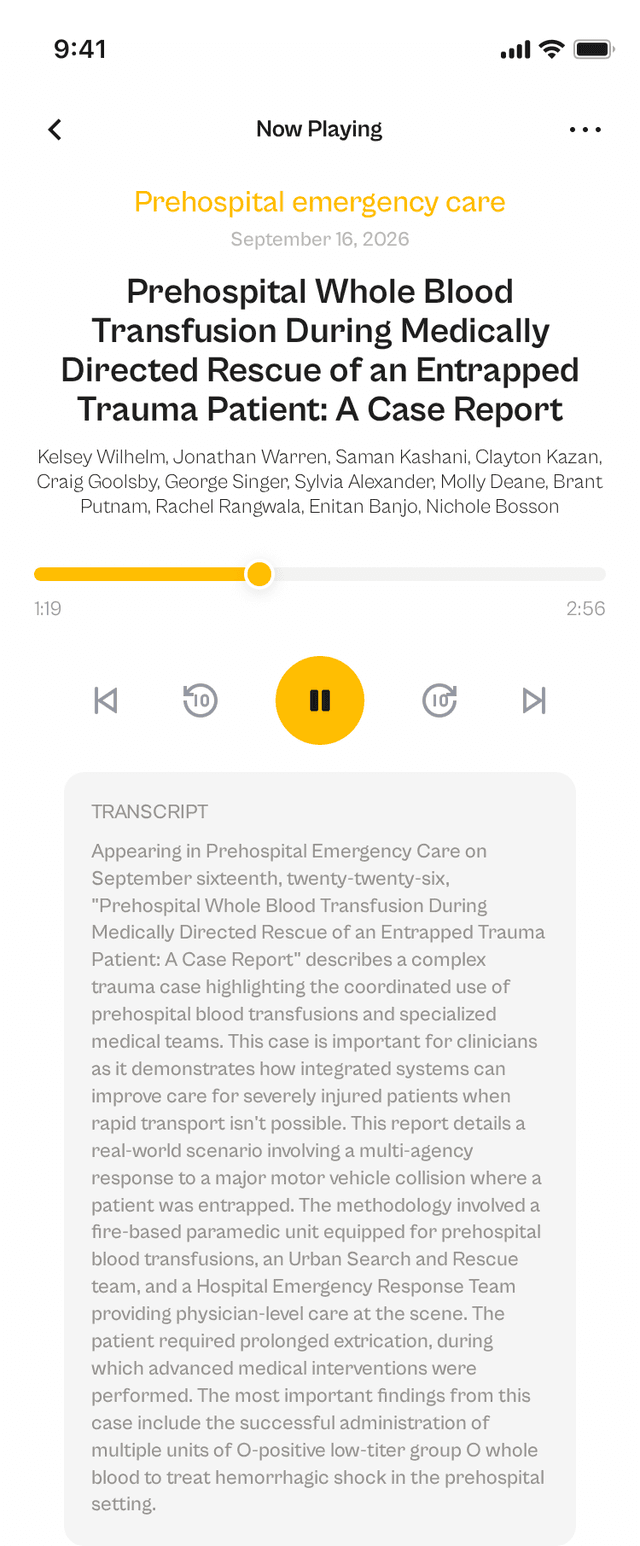 oslr App Interface