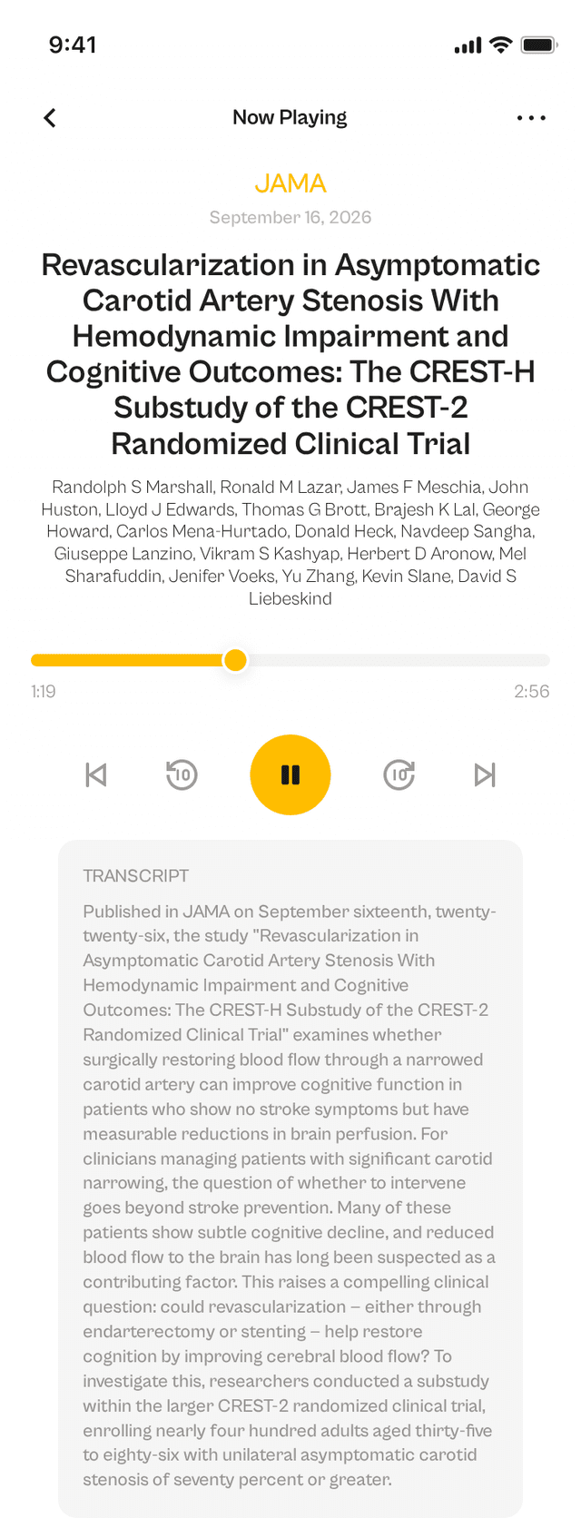 oslr App Interface