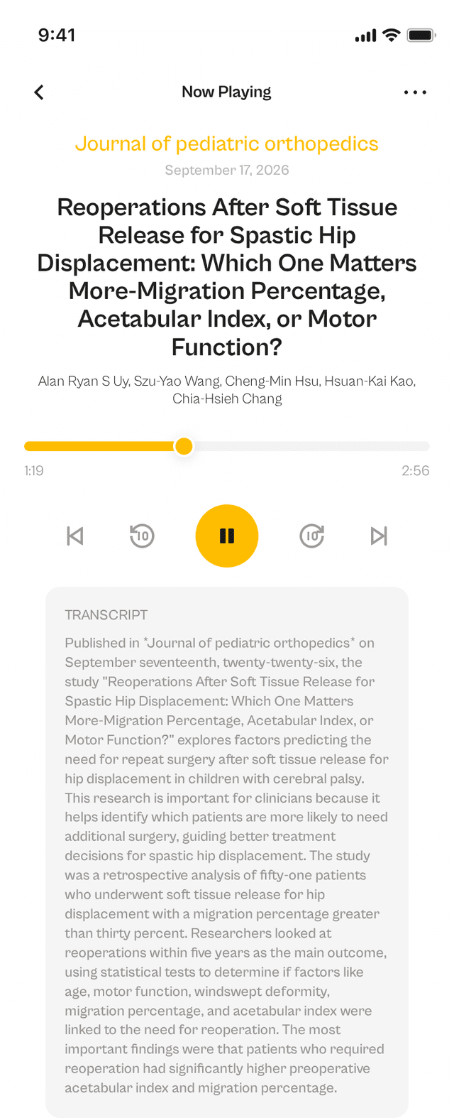 oslr App Interface
