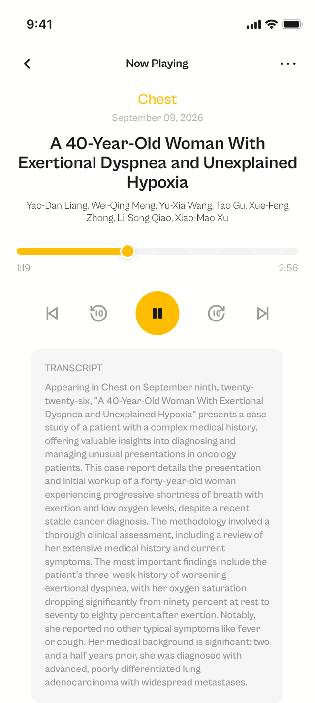 oslr App Interface