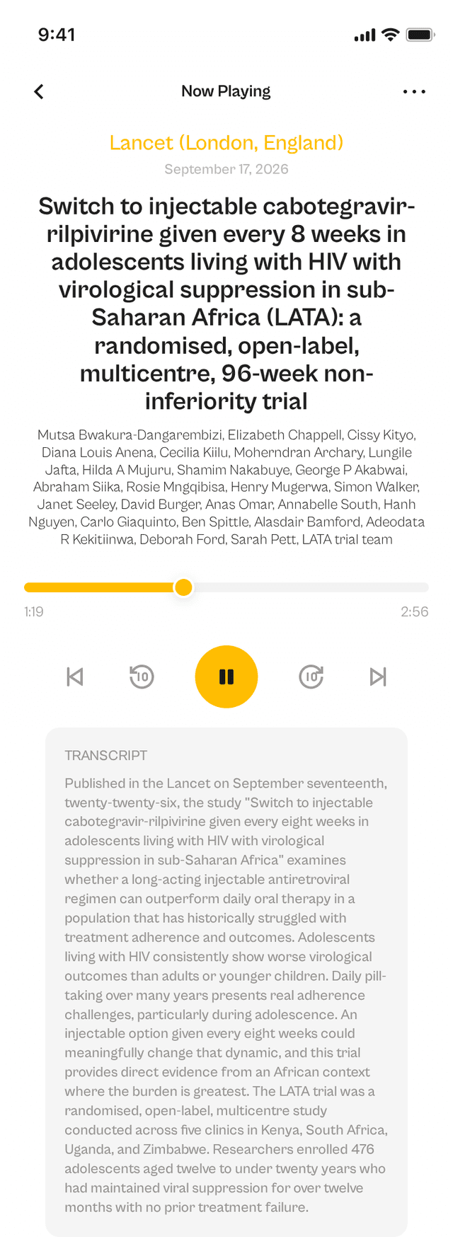 oslr App Interface