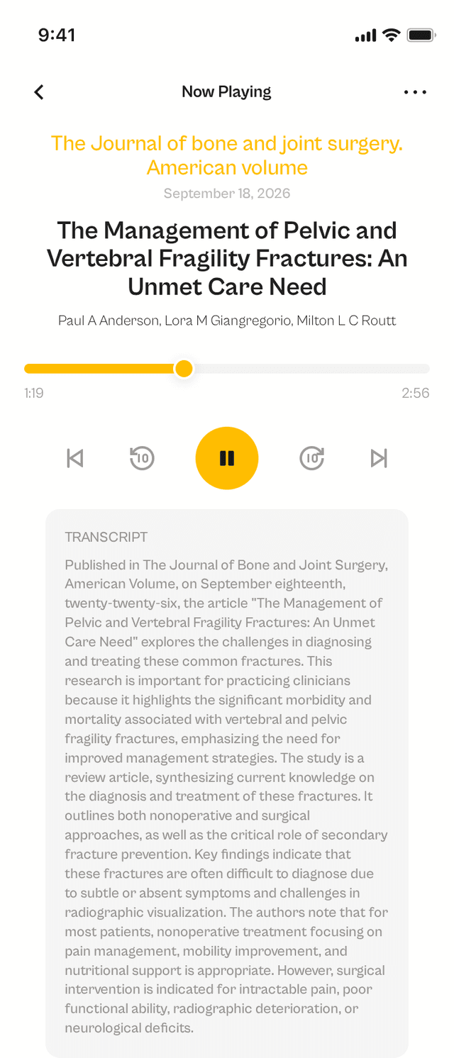 oslr App Interface