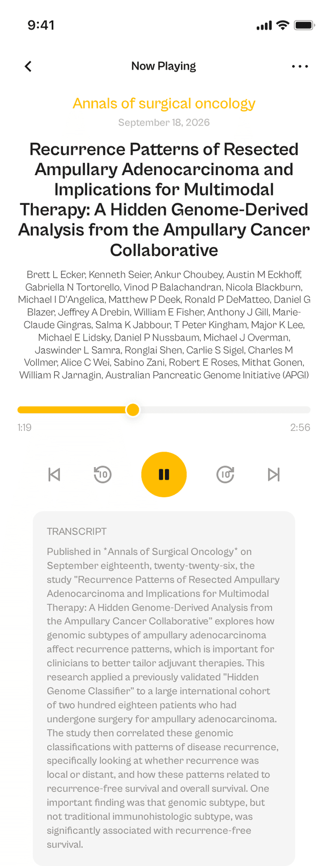 oslr App Interface