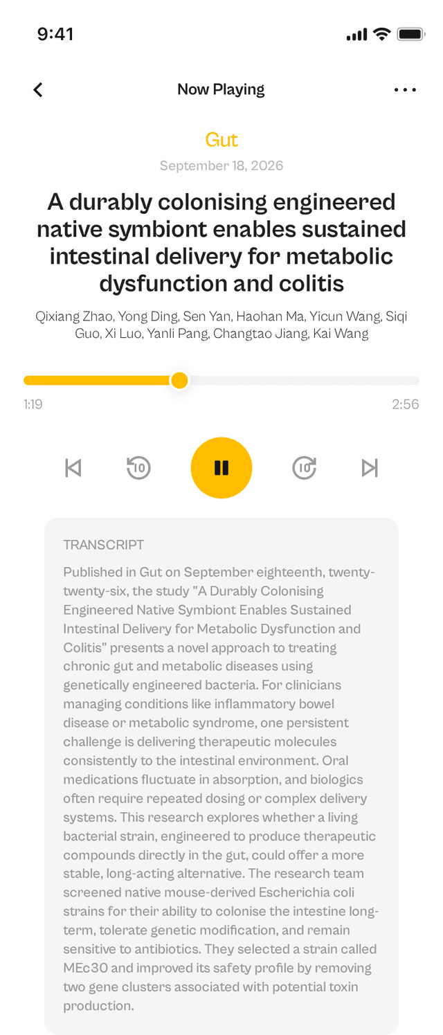 oslr App Interface