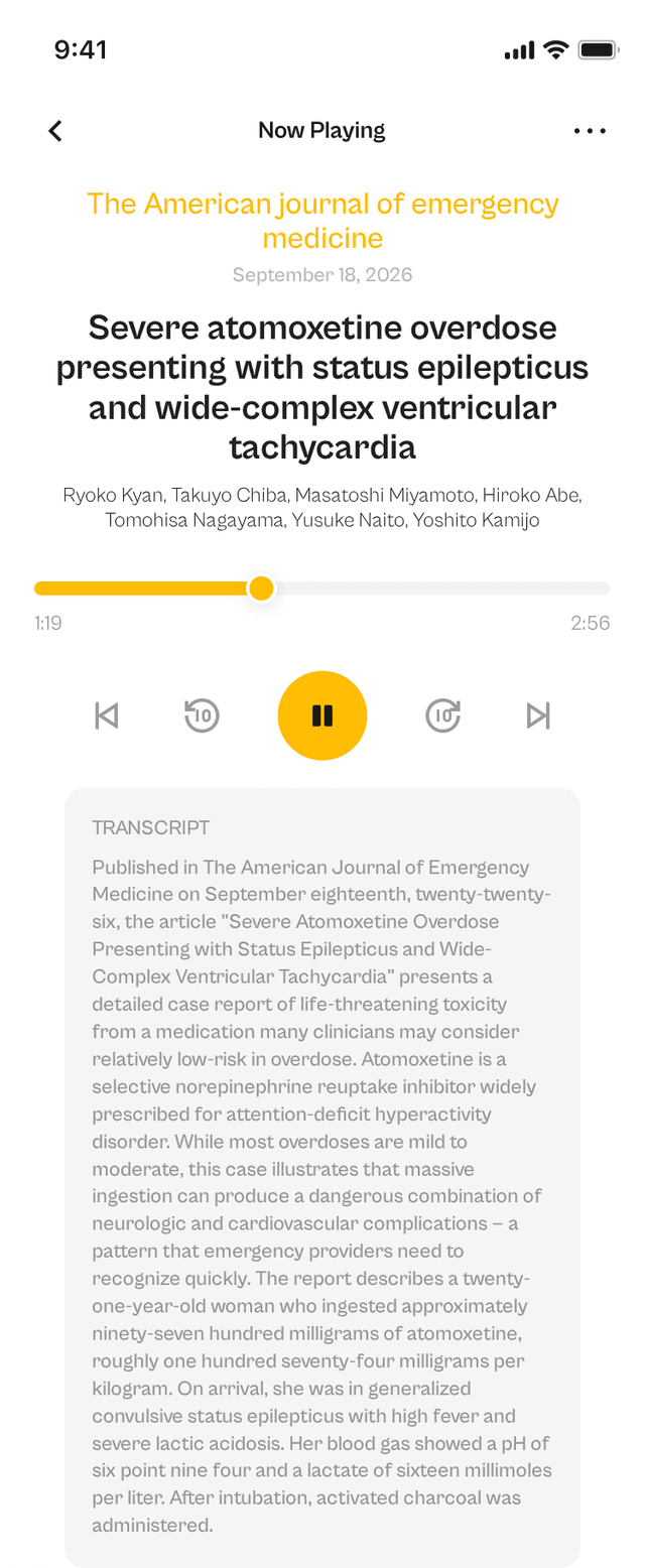 oslr App Interface