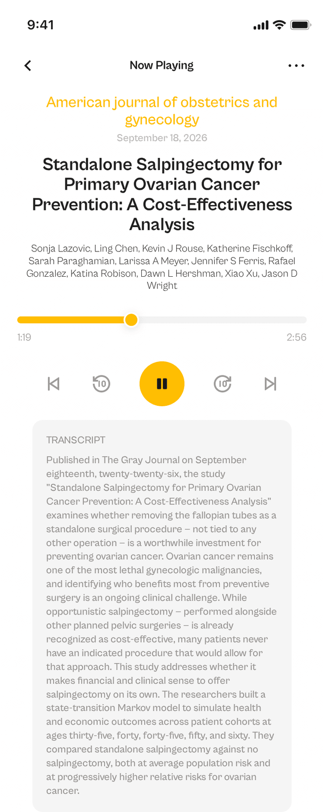 oslr App Interface