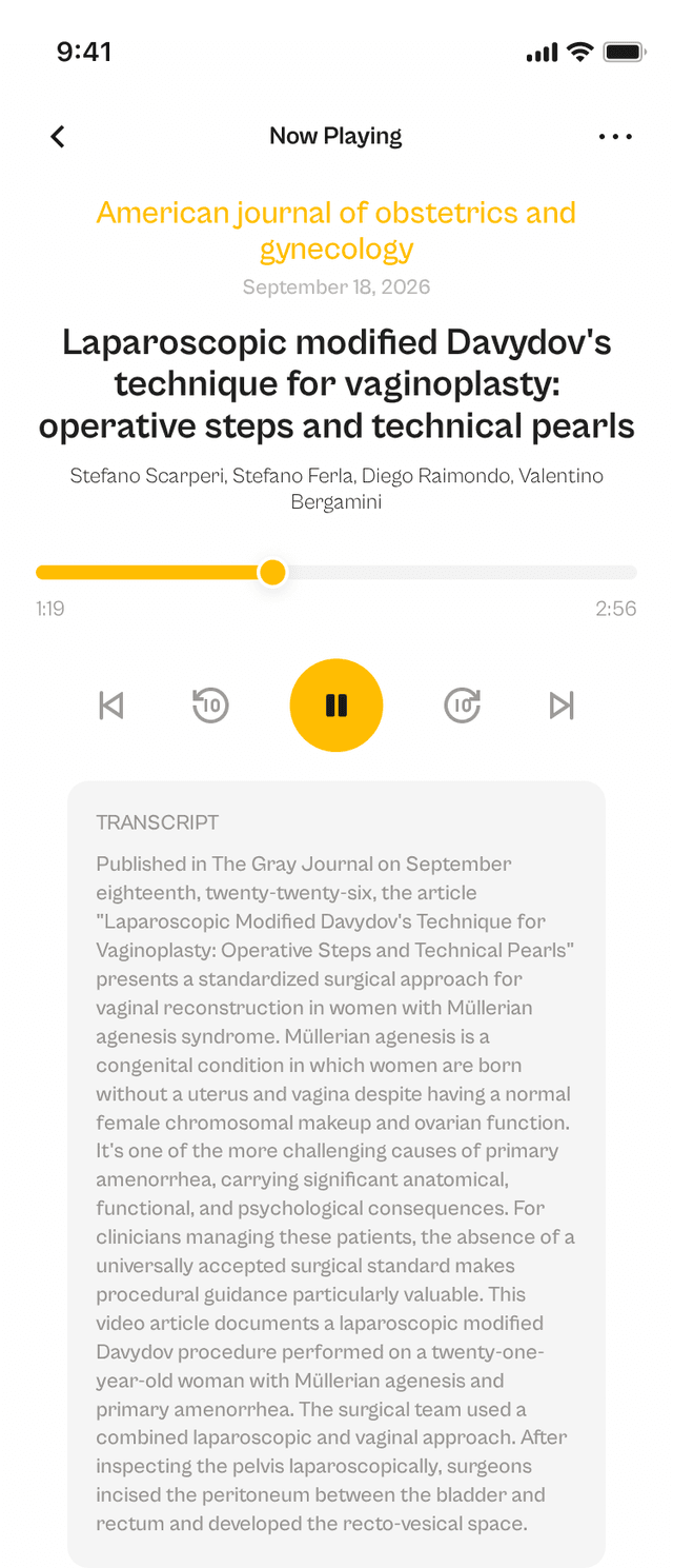 oslr App Interface