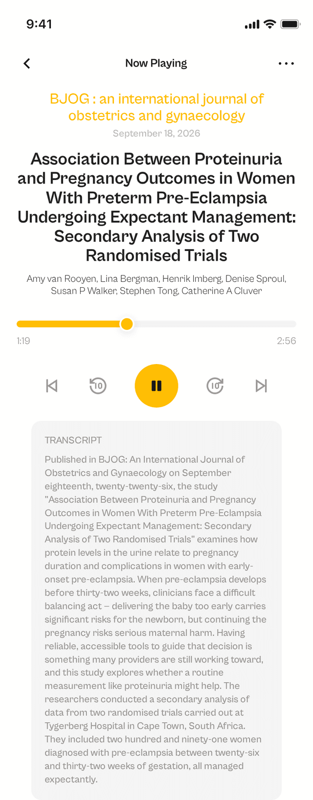 oslr App Interface