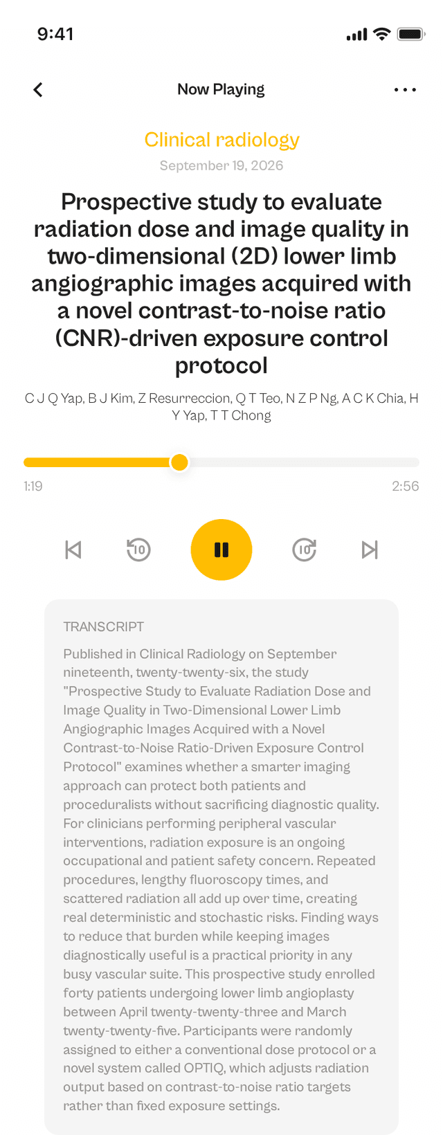 oslr App Interface