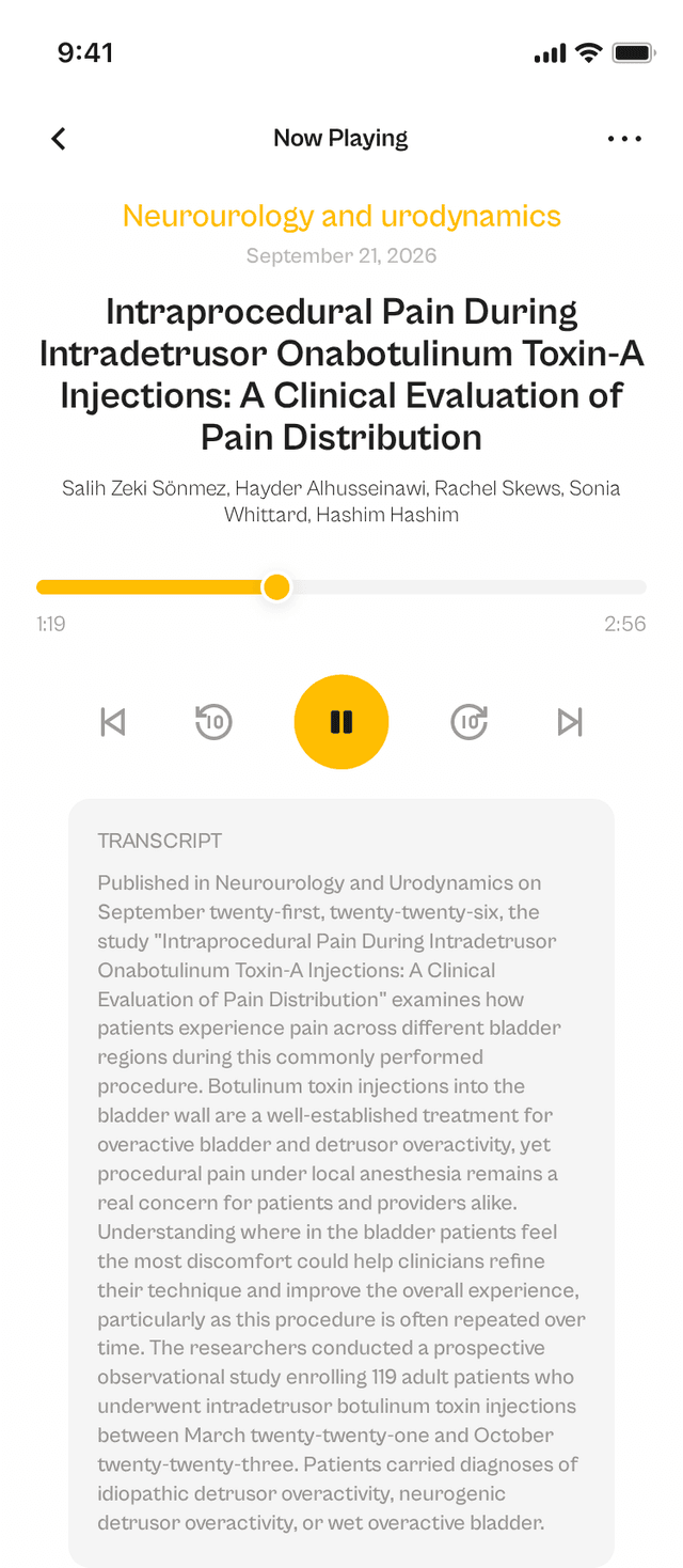 oslr App Interface
