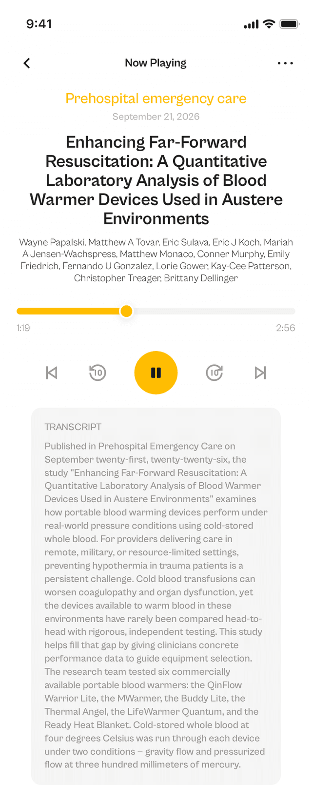 oslr App Interface