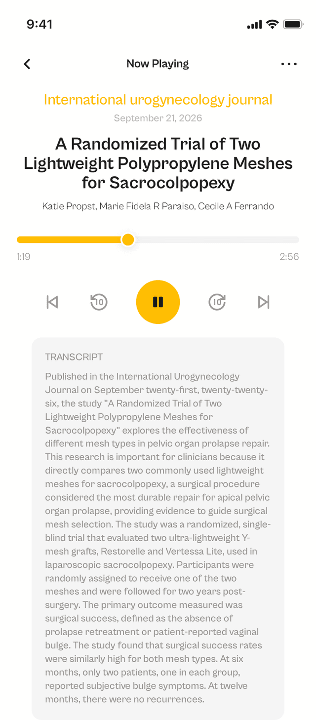 oslr App Interface