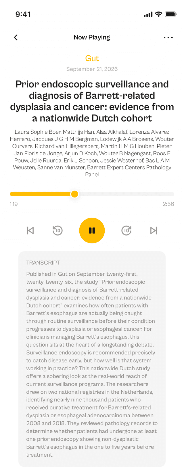 oslr App Interface