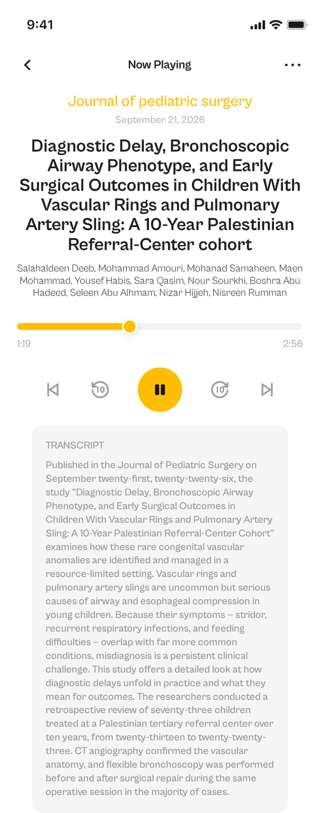 oslr App Interface