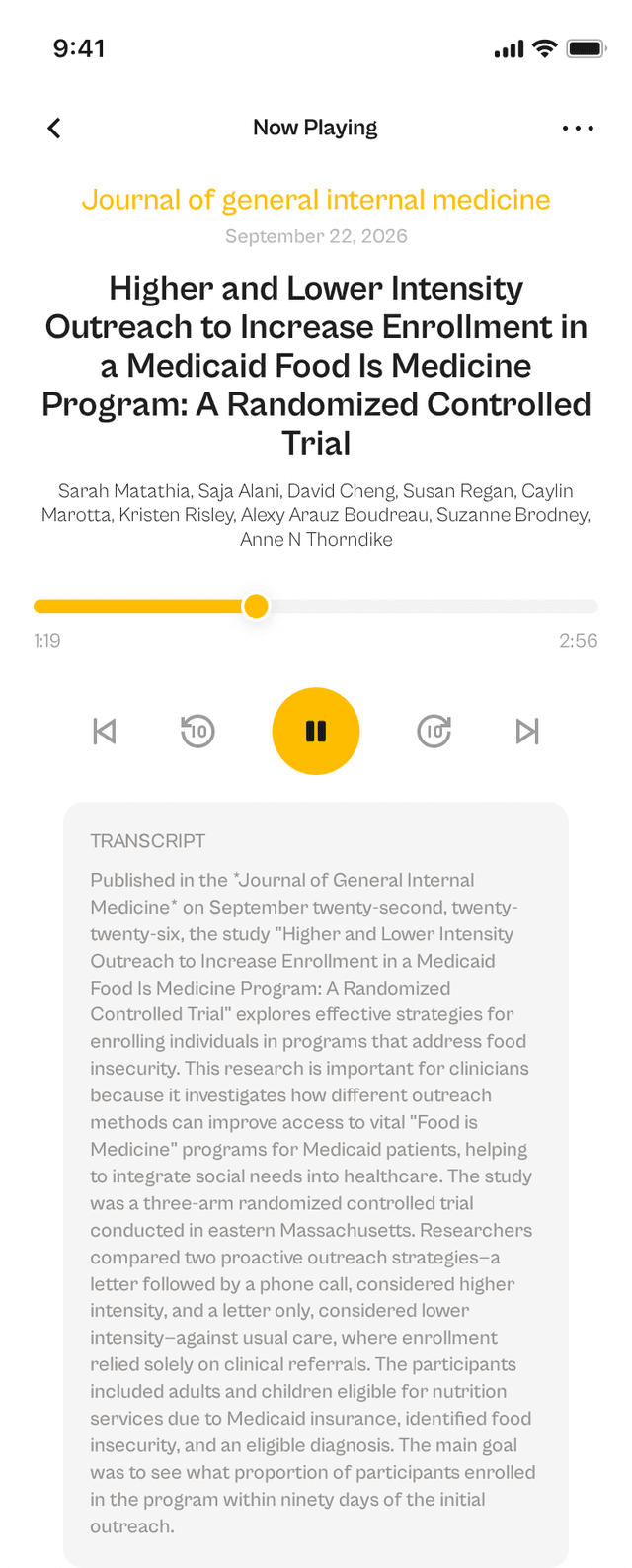 oslr App Interface
