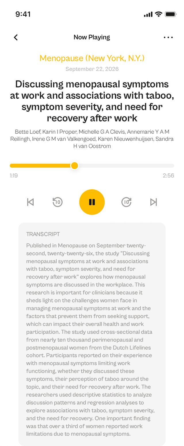 oslr App Interface