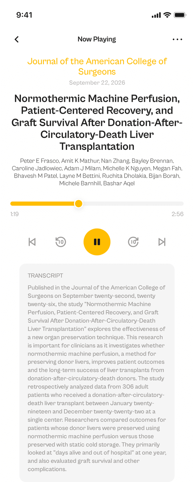oslr App Interface