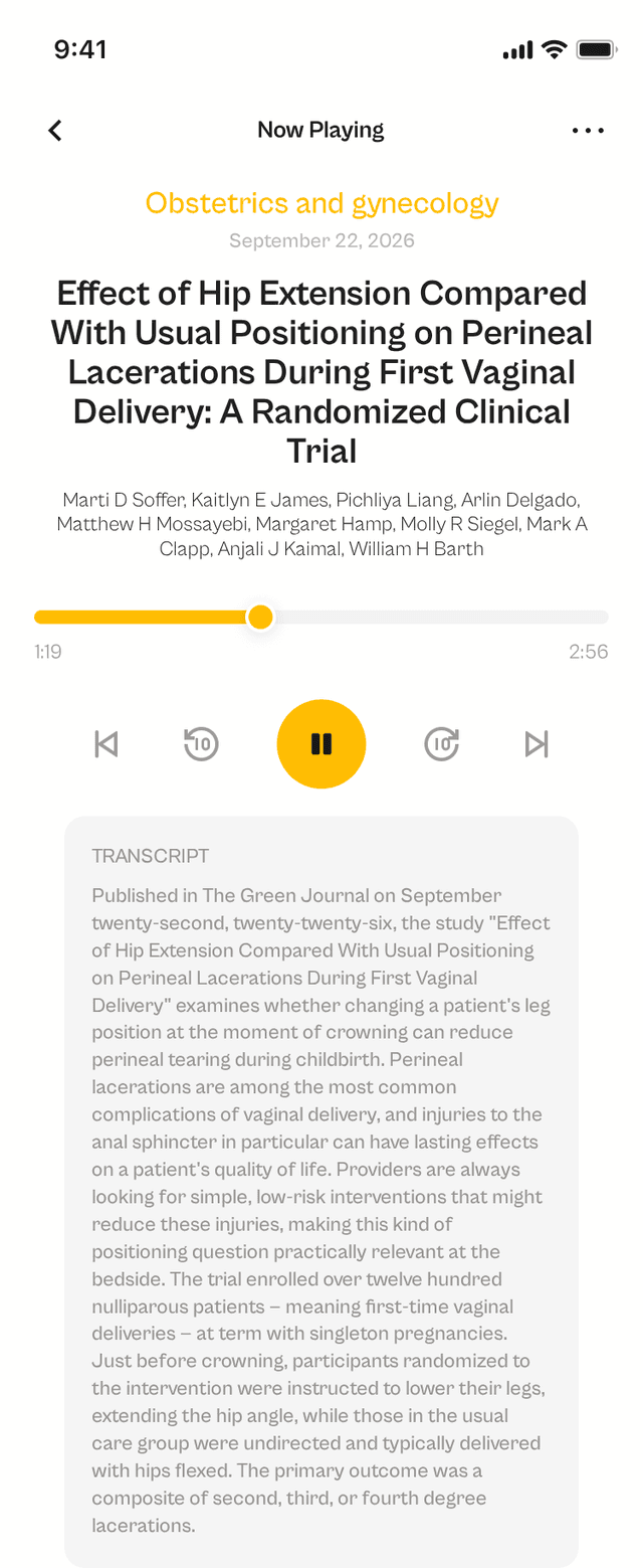 oslr App Interface