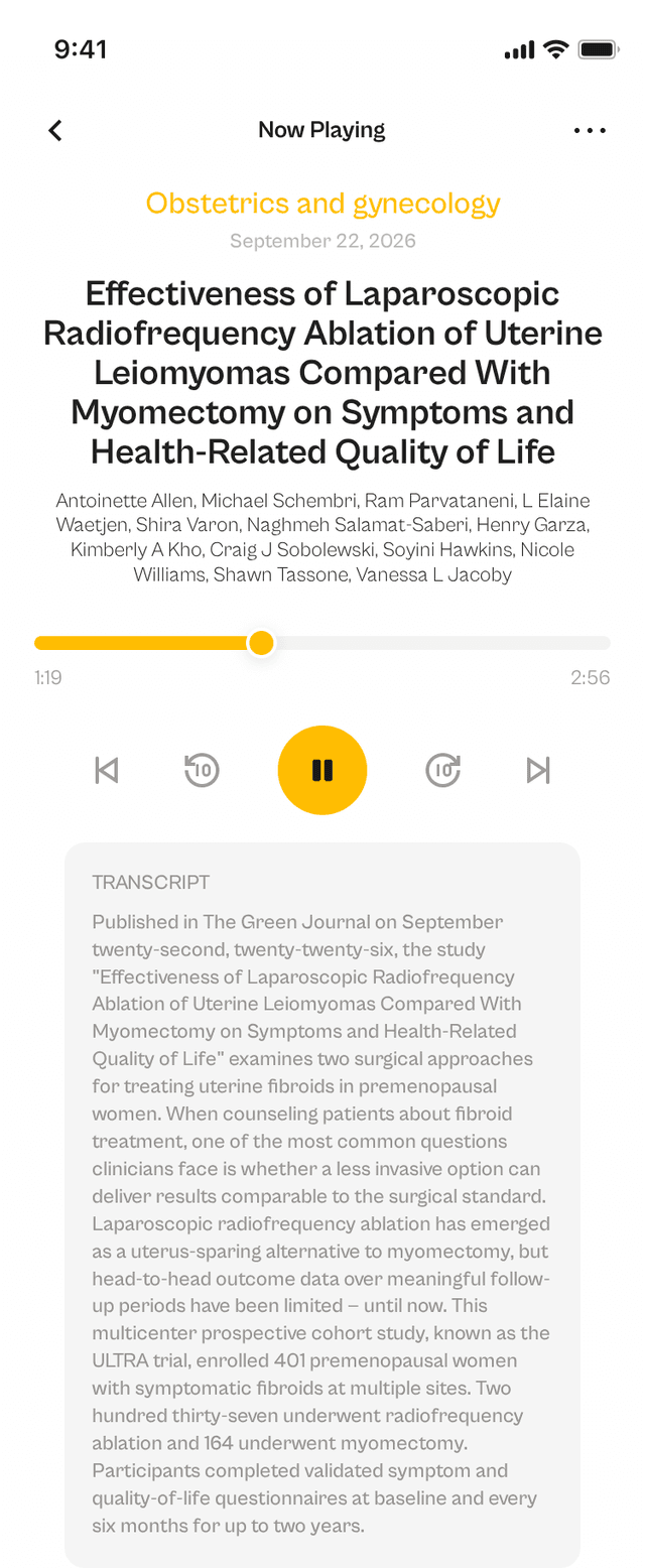 oslr App Interface
