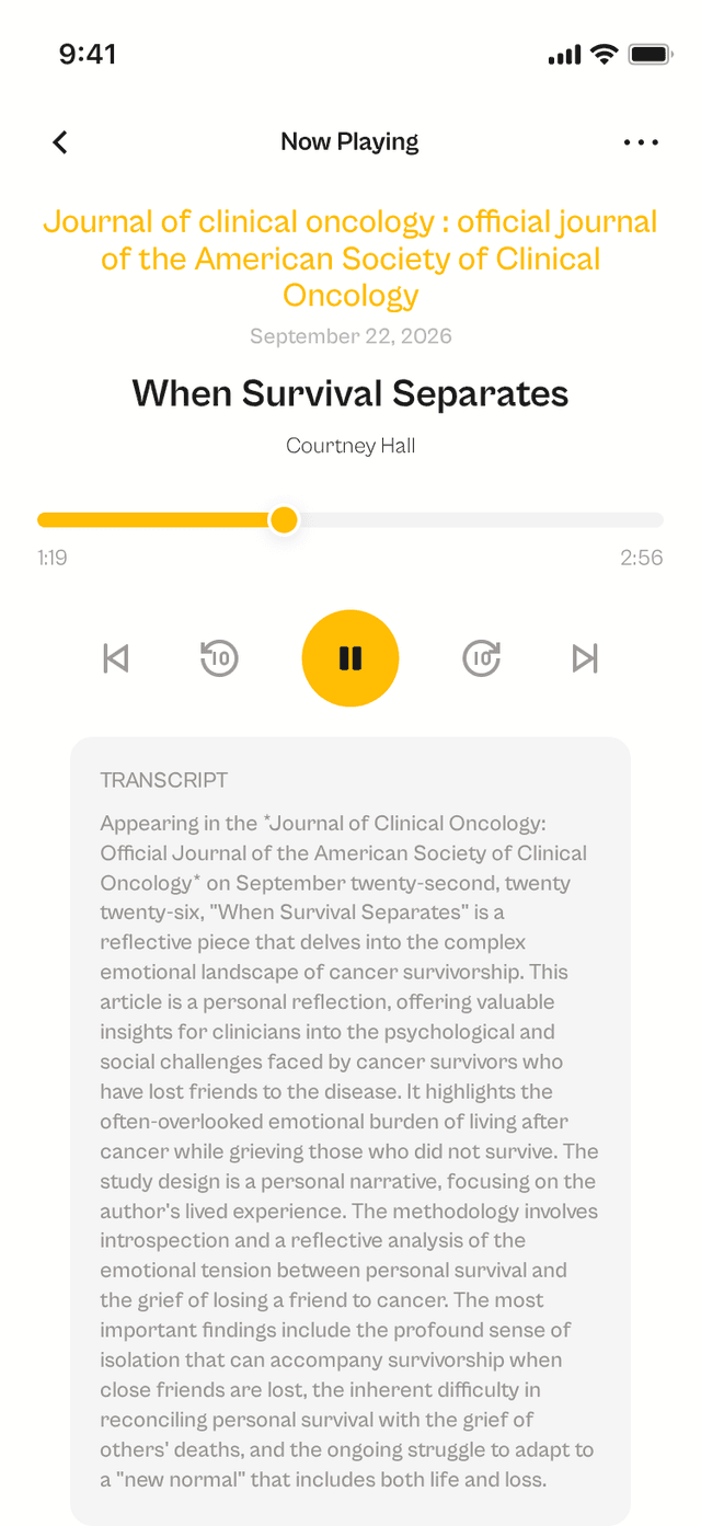 oslr App Interface