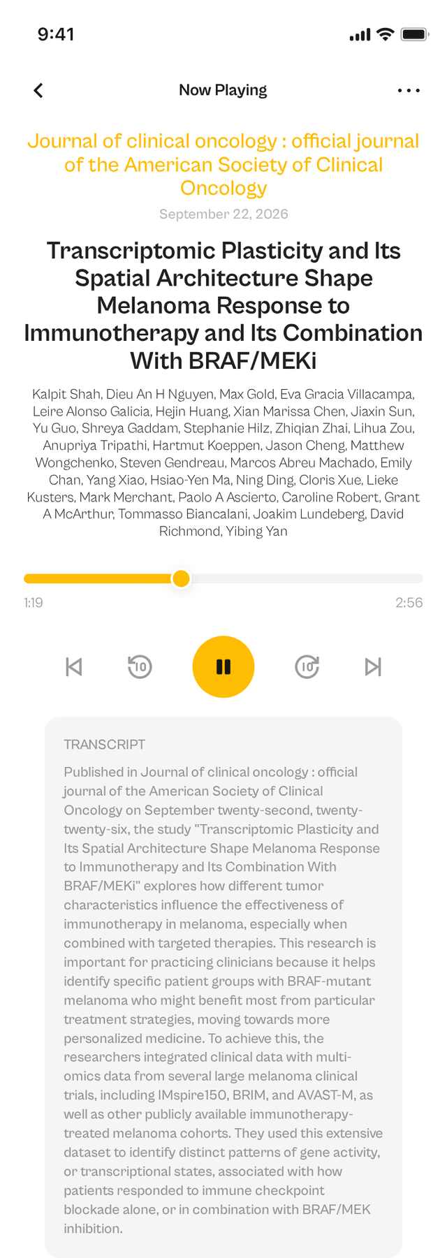 oslr App Interface