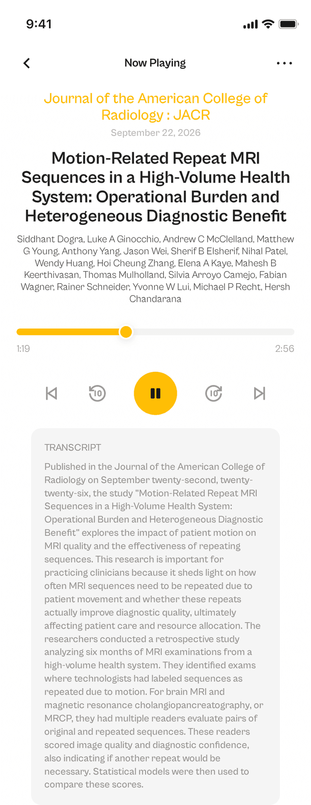 oslr App Interface