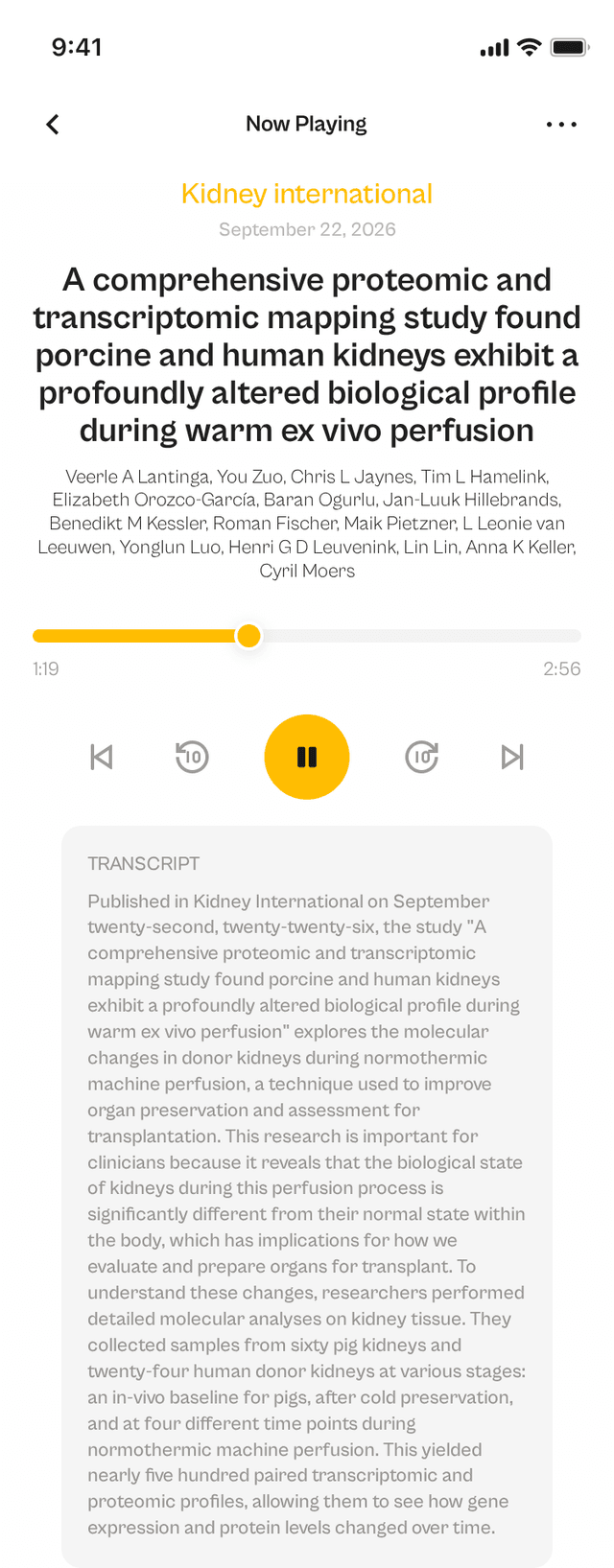 oslr App Interface