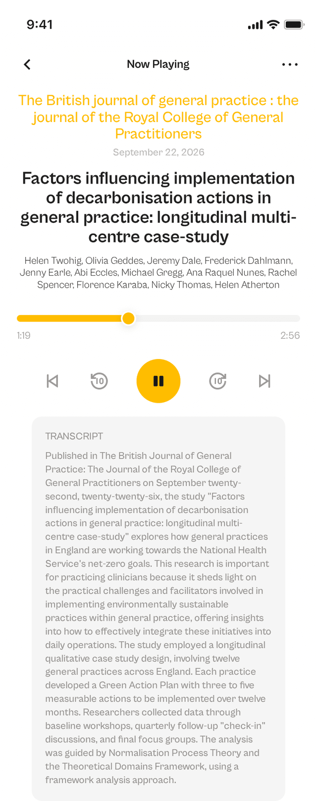 oslr App Interface