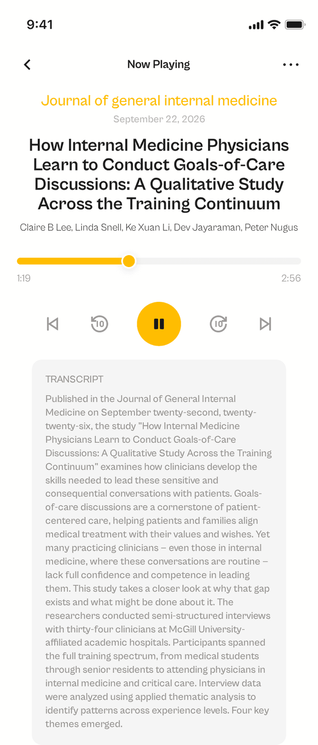 oslr App Interface