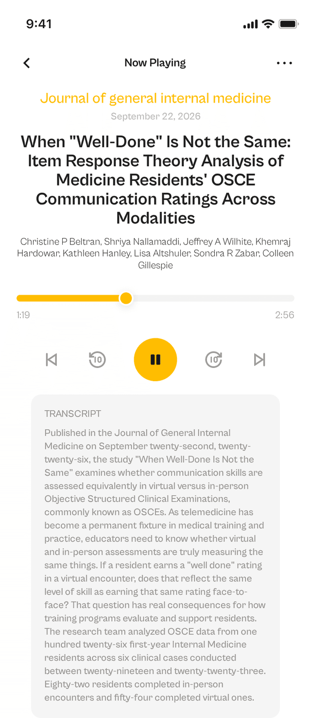 oslr App Interface