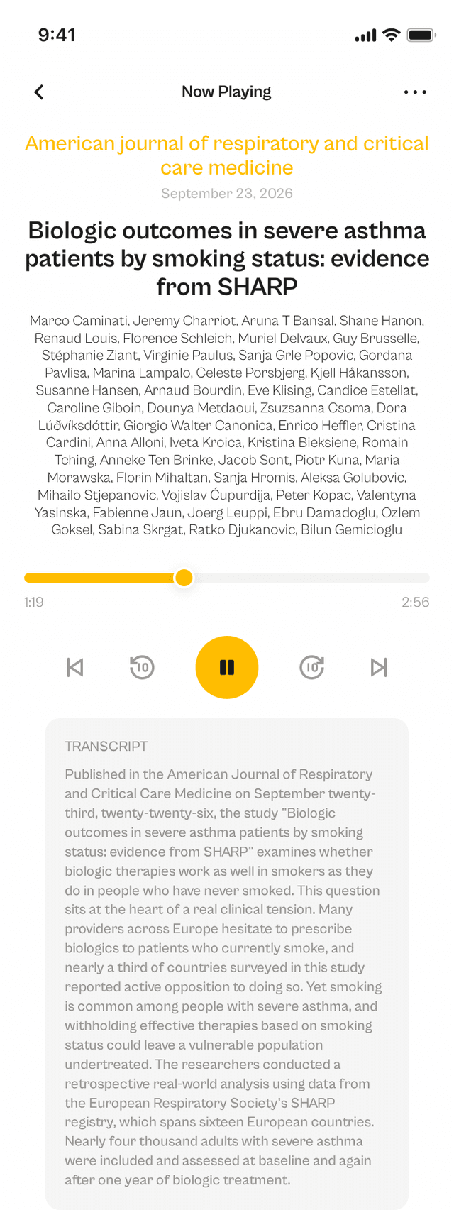 oslr App Interface