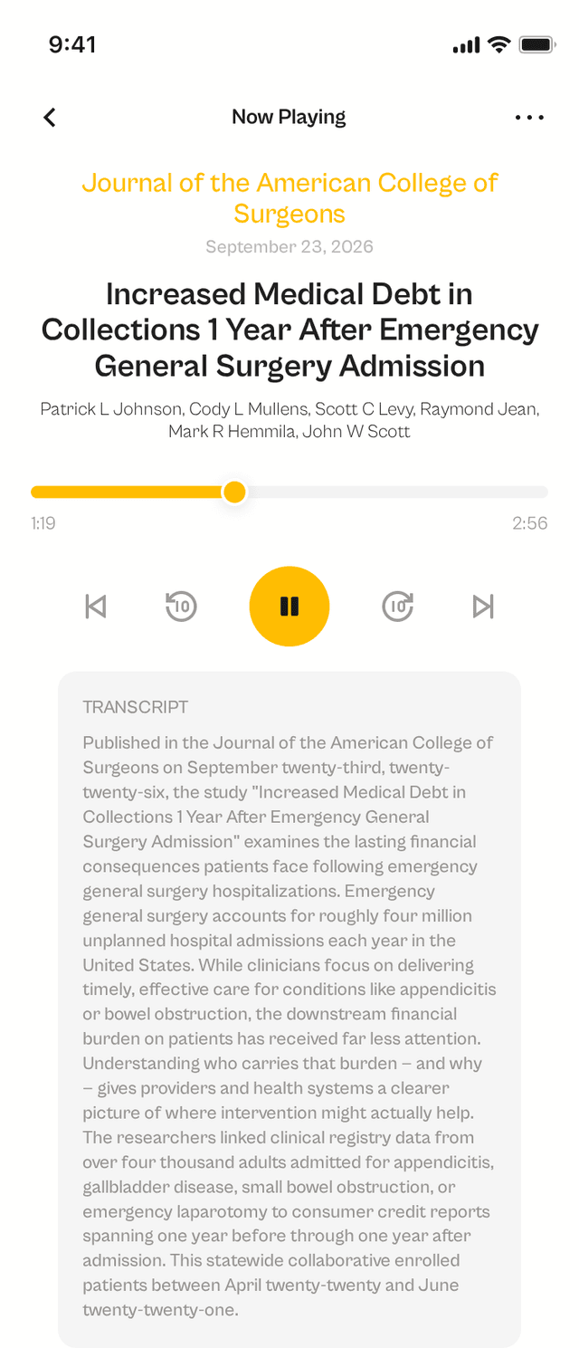 oslr App Interface