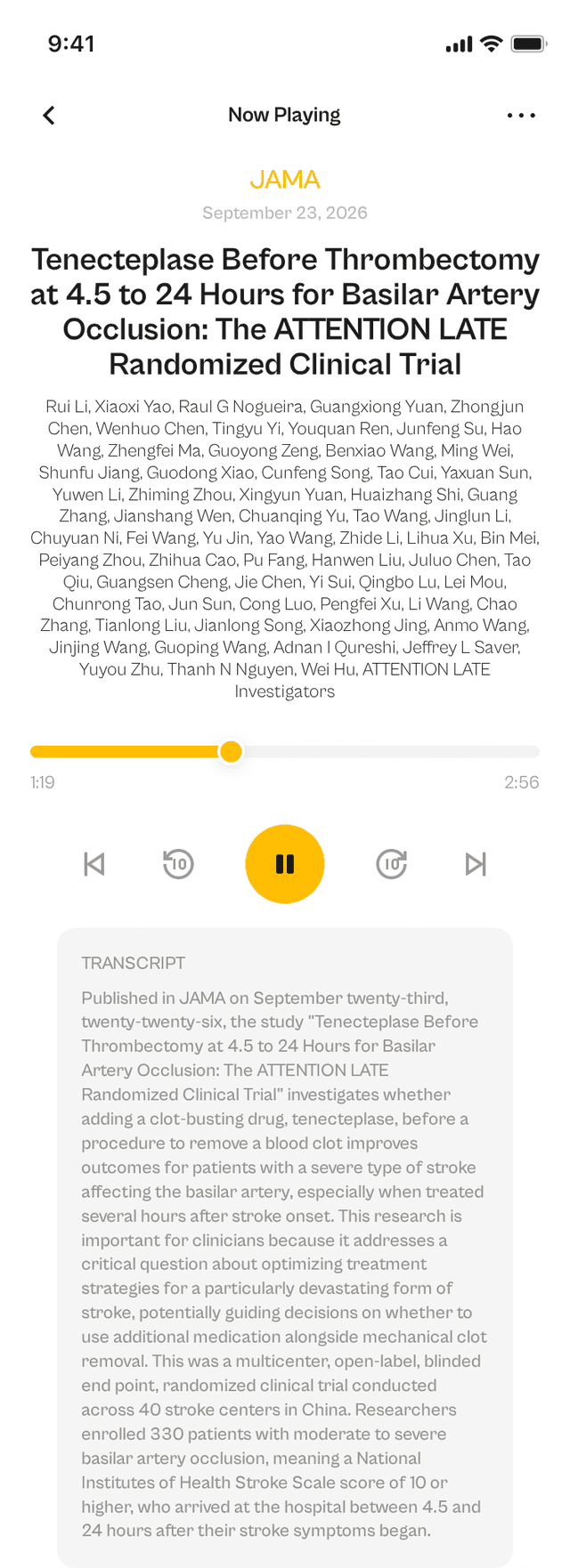 oslr App Interface