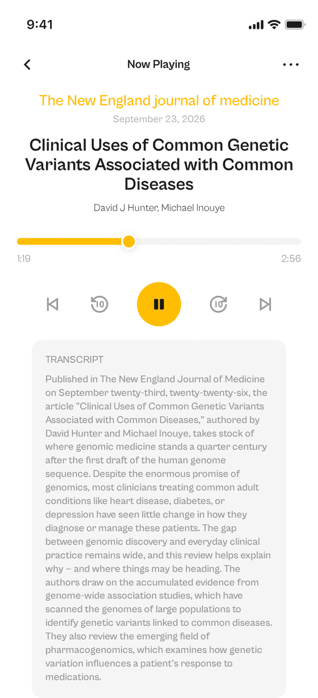 oslr App Interface